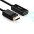 Фото #7 товара Przejściówka adapter jednokierunkowy z DisplayPort (męski) na HDMI (żeński) 1080P 60Hz 12bit czarny