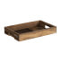 Snack tray 48 x 32 x 6 cm Natural Fir wood 3 Pieces