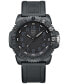 ფოტო #1 პროდუქტის Men's Swiss Navy Seal Colormark Foundation Exclusive Black Rubber Strap Watch 44mm