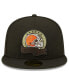 Фото #4 товара Men's Black Cleveland Browns 2022 Salute To Service 59FIFTY Fitted Hat