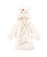 ფოტო #1 პროდუქტის Baby Boys Treasure Baby Unisex Plush Bathrobe, Neutral Llama, 0-9 Months