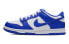 Фото #1 товара Nike Dunk Low "Racer Blue" 潮流 低帮 板鞋 GS 白蓝 / Кроссовки Nike Dunk Low DV7067-400