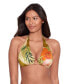 Фото #1 товара Women's Rattan Ring Bikini Bra Top