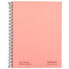 NAVIGATOR A4 spiral notebook hardcover 80h 80gr horizontal with coral margin