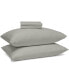 100% Cotton Queen Size Pillow Protector with Zipper - (4 Pack)