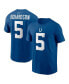 Фото #1 товара Men's Anthony Richardson Royal Indianapolis Colts 2023 NFL Draft First Round Pick Player Name Number T-Shirt