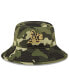 ფოტო #3 პროდუქტის Men's Camo Oakland Athletics 2022 Armed Forces Day Bucket Hat