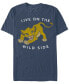 Фото #1 товара Disney Men's Lion King Simba Wild Side Short Sleeve T-Shirt