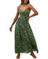 Фото #1 товара Women's Paisley Print Twisted Maxi Beach Dress