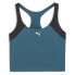 Фото #1 товара Puma Train All Day 2:1 Scoop Neck Tank Top Womens Green Casual Athletic 5248298