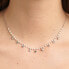 Charm steel necklace with pearls Chant BAH83 - фото #3