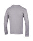 Фото #4 товара Men's Heather Gray Oregon Ducks High Motor Long Sleeve T-shirt