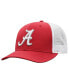 Фото #2 товара Men's Crimson, White Alabama Crimson Tide Trucker Snapback Hat