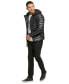 Фото #4 товара Men's Hooded & Quilted Packable Jacket