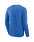 Фото #3 товара Men's Powder Blue Los Angeles Chargers Big and Tall Wordmark Long Sleeve T-shirt