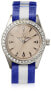 Toy Watch Women's Swarovski Crystals Stainless Steel Blue Gray Strap 36mm Watch