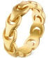 Men's Link Ring in 14k Gold-Plated Sterling Silver