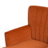 Armchair 63 x 50 x 83 cm Synthetic Fabric Wood Orange