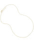 Delicate Box Chain 24" Strand Necklace (2/3mm) in 14k Gold