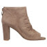 Фото #1 товара VANELi Barney Open Toe Booties Womens Beige Dress Casual 307016