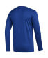 ფოტო #3 პროდუქტის Men's Blue New York Rangers AEROREADY® Long Sleeve T-shirt