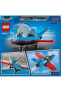 ® City Gösteri Uçağı 60323 - 5 Yaş ve Üzeri Çocuklar için Oyuncak Jet Yapım Seti (59 Parça)