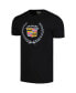 Фото #2 товара Men's Black Distressed Cadillac Brass Tacks T-Shirt