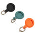 Игрушка-подвеска URBAN CLASSICS AirTag Key Ring 3 штуки Black / Orange / Dark Mint - фото #3