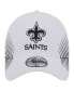 Фото #2 товара Men's White New Orleans Saints Active 39THIRTY Flex Hat