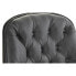 Armchair DKD Home Decor Black Dark grey Metal 69 x 76 x 85 cm