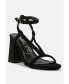 ფოტო #2 პროდუქტის Women's Smoosh Braided Block Heel Sandals