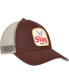 ფოტო #2 პროდუქტის Men's Brown, Tan Stag Valin Trucker Snapback Hat