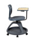 Фото #14 товара Mobile Desk Chair - 360° Tablet Rotation And Storage Cubby