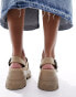 Buffalo Aspha clogs in beige