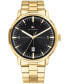 Фото #4 товара Часы Tommy Hilfiger men's Gold Plated Stainless Steel Watch