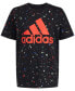 ფოტო #6 პროდუქტის Big Boys Short Sleeve "Terrazzo Dot" Print T-Shirt