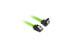 Фото #1 товара Sharkoon SATA 3 - 0.45 m - SATA III - SATA 7-pin - SATA 7-pin - Male/Male - Black - Green