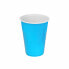 Set of reusable glasses Algon Light Blue 24 Units 250 ml (25 Pieces)
