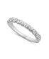 Diamond Bar Band (1/2 ct. t.w.) in 14k White Gold