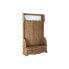 Фото #1 товара Мебель для прихожей DKD Home Decor Коричневый Чёрный Разноцветный Деревянный Сосна Зеркало 124 x 40 x 200 cm