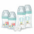 Фото #1 товара Набор бутылок для младенцев Dodie Pacifier, против колик, 2 x 150 мл, 2 x 270 мл