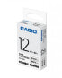 Фото #1 товара Casio Beschriftungsband Xr-12We Xr-12WE1 12 mm schwarz auf weiß - Labels