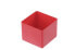 Hünersdorff 622100 - Storage box - Red - Square - Polystyrene (PS) - Monochromatic - 54 mm