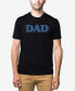 Фото #1 товара Men's Premium Blend Dad Word Art Short Sleeve T-shirt