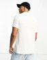 Polo Ralph Lauren icon logo pocket cotton terry polo in white CO-ORD