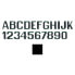 Фото #1 товара INTERNATIONAL LETTERFIX G Letter Stickers