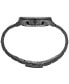 ფოტო #2 პროდუქტის Men's Chronograph Essentials Black Ion Finish Stainless Steel Bracelet Watch 43mm