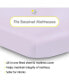 Breathable Baby All-in-One Fitted Sheet & Waterproof Cover for 33" x 15" Bassinet Mattress (2-Pack)