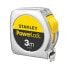 Stanley Taschenrollbandmaß PowerLock® Länge 3 m Breite 12,7 mm mm/cm EG II Kunststoff Gürtelclip