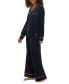 GapBody Women's 2-Pc. Notched-Collar Long-Sleeve Pajamas Set